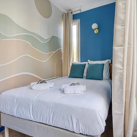 דירה Beautiful 2 Air-conditioned Bedrooms פריז